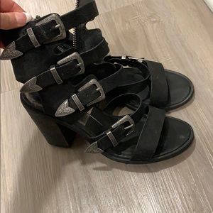 Dolce Vita Buckle Heels